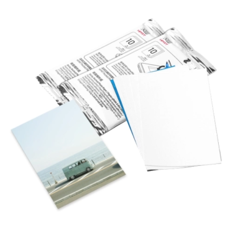 ABD confezione da 20 photo card ZINK 2x3" (51x76 mm) per stampante MT53 retro adesivo