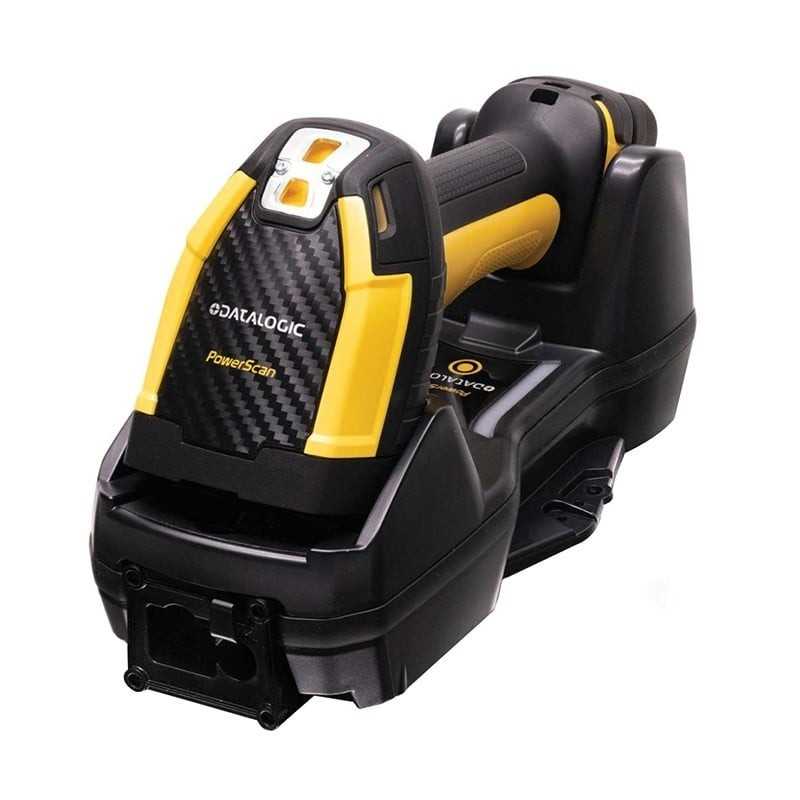 PowerScan PM9600-SR, Radio, 2D, Kit with Charging and USB Data Transfer Cradle