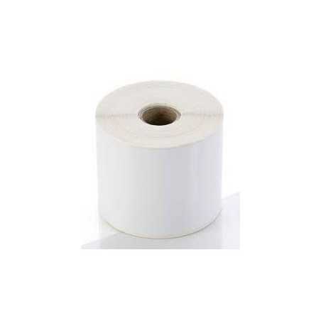 100x50 etichette rotolo 1000 pz polipropilene bianco adesivo forte 40/115 mm