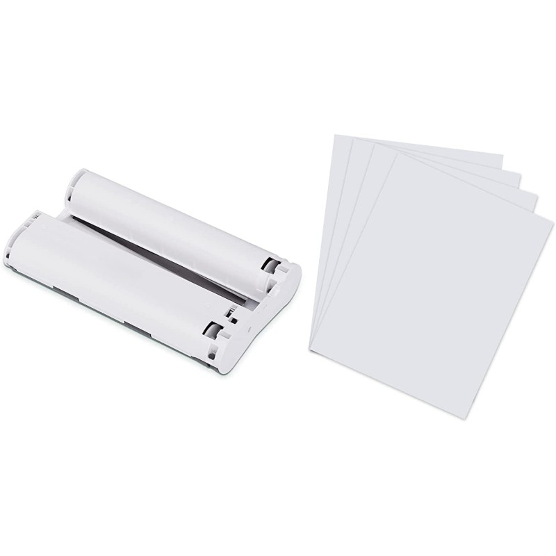 ABD kit 108 photo card 10x15 cm con cartuccia nastro ribbon per CP4000L