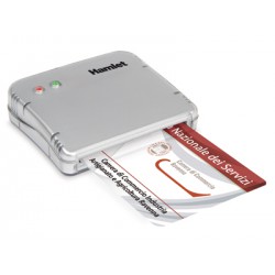 hamlet website  HUSCR-NFC - Lettore combo a contatto e contactless NFC per Smart  Card e Carta Identità CIE 3.0
