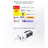 ABD SP410 203 dpi stampante termica desktop compatta da 4"
