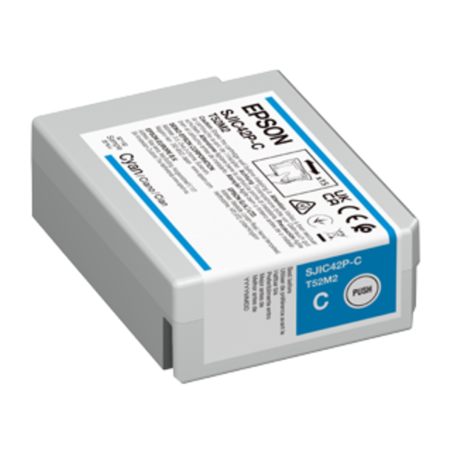 Epson SJIC42P-C cartridge inkjet CYAN C4000e Ultrachrome, 50 ml C13T52M240
