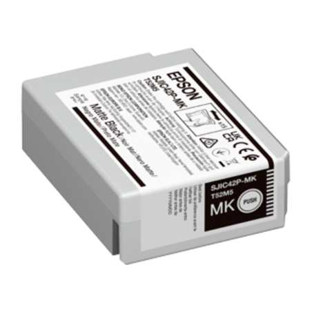Epson SJIC42P-MK cartuccia inkjet NERO OPACO C4000e Ultrachrome, 50 ml C13T52M540