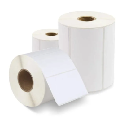 102x76 roll of 1600 Toshiba inkjet labels glossy paper p/n BLC720102076GPI