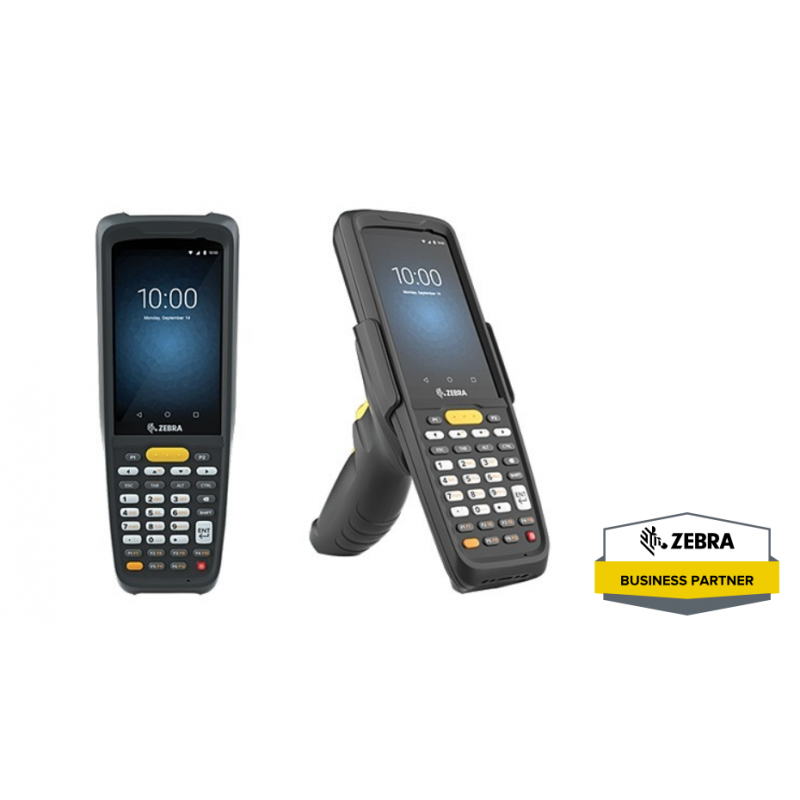 Zebra mobile computer MC2200 Android 10, 2/16 Gb, BT, Wi-Fi, GPS, imager 2D, IP65, 34K KT-MC220J-2A3