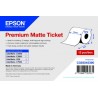Epson continuous roll of matte PREMIUM MATTE TICKET paper for inkjet printing of tickets 102 mm x 50 mt C33S045390