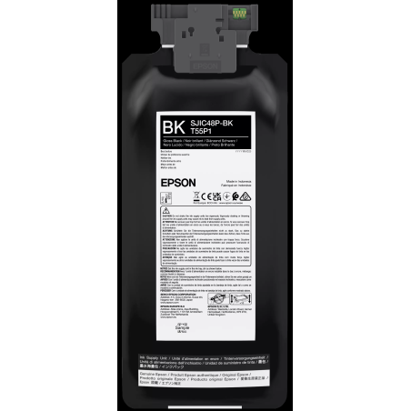 Epson SJIC48P-BK cartuccia inkjet NERO C8000 480 ml C13T55P140