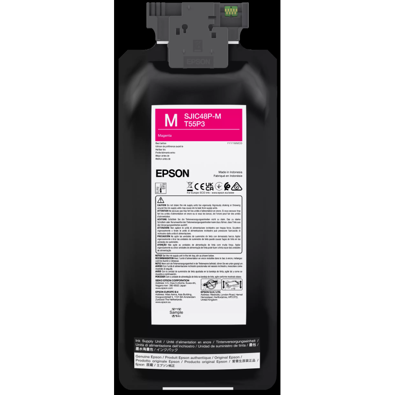 Epson SJIC48P-M cartuccia inkjet MAGENTA C8000 480 ml C13T55P340 Epson SJIC48P-M cartuccia inkjet MAGENTA C8000 480 ml C13T55P340