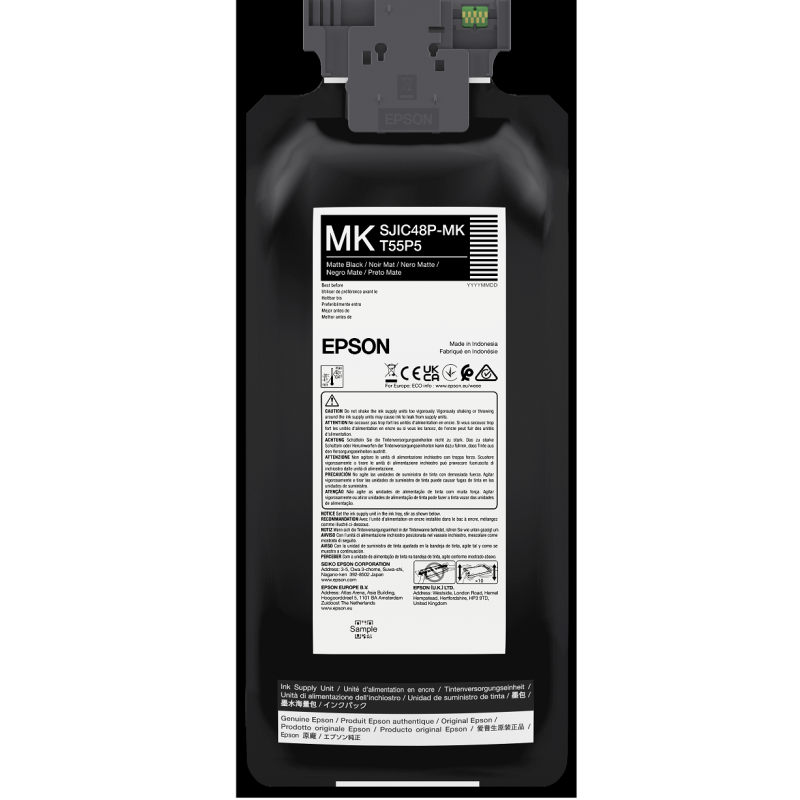 SJIC48P-MK cartuccia inkjet NERO OPACO C8000 480 ml C13T55P540 SJIC48P-MK cartuccia inkjet NERO OPACO C8000 480 ml C13T55P540