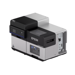 Epson C8000e (MK) stampante industriale inkjet a colori da 4" taglierina USB Ethernet C31CL02102MK