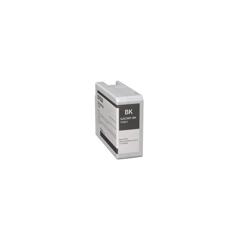 Epson cartouche SJIC36P(K) inkjet BLACK C6000/C6500 Ultrachrome, 80 ml C13T44C140