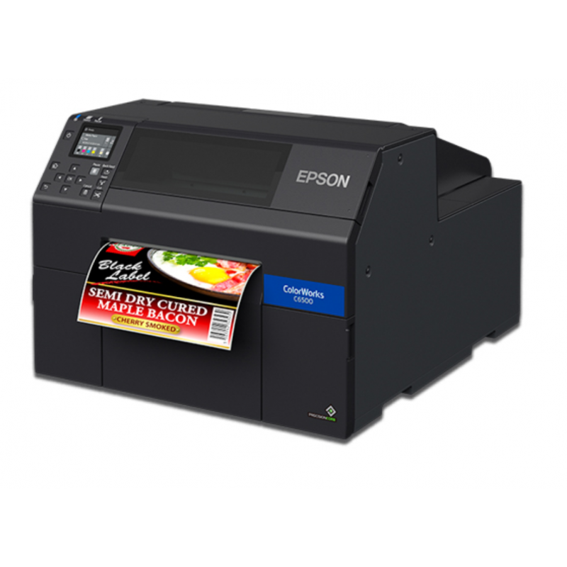 Epson CW-C6500Pe stampante desktop inkjet a colori da 8" con spellicolatore USB Ethernet C31CH77202