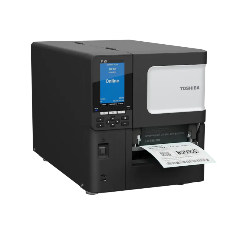 Toshiba BX-420T 300 DPI INDUSTRIAL PRINTER. TT 4" USB ETHERNET BX420T-TS02-QM-S P/N 18221169009