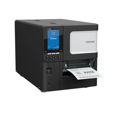 Toshiba BX-420T 300 DPI STAMPANTE INDUSTR. FLAT HEAD TT 4" USB ETHERNET BX420T-TS02-QM-S P/N 18221169009