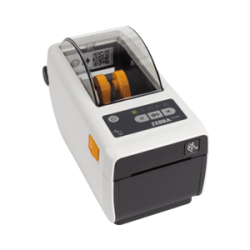 Zebra ZD411-HC, 8 punti /mm (203dpi), RTC, USB, USB Host, BT (BLE), Ethernet, EPLII, ZPLII, Kit (USB), bianco ZD4AH22-D0EE00EZ