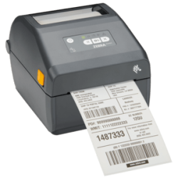 Zebra ZD421d, 8 punti /mm (203dpi), RTC, USB, USB Host, BT, WLAN, USB ZD4A042-D0EX02EZ