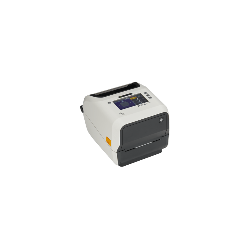 Zebra ZD621t Healthcare, 12 punti /mm (300dpi), Disp. (colour), RTC, USB, USB Host, RS232, BT (BLE), Ethernet, bianco ZD6AH43-30