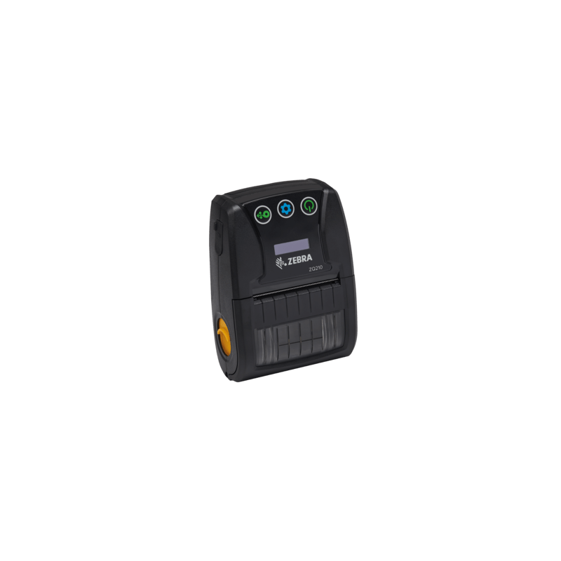 Zebra ZQ210, 8 punti /mm (203dpi), linerless, CPCL, USB, BT (iOS), nero ZQ21-A0E12KE-00
