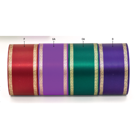 Nastro ATHENIS per bande floreali 120 mm x 50 mt VIOLA (box 4 PZ) NF120050VIOLA