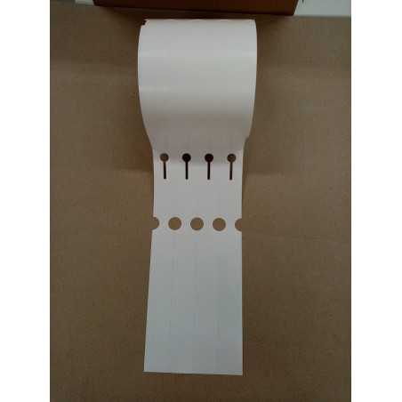 Labels 100x239 roll of 250 (4 collars x 1 label) neutral PEPPART reel 40/115 mm